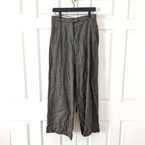 Max mara weekend wool tweed trouser pants 10